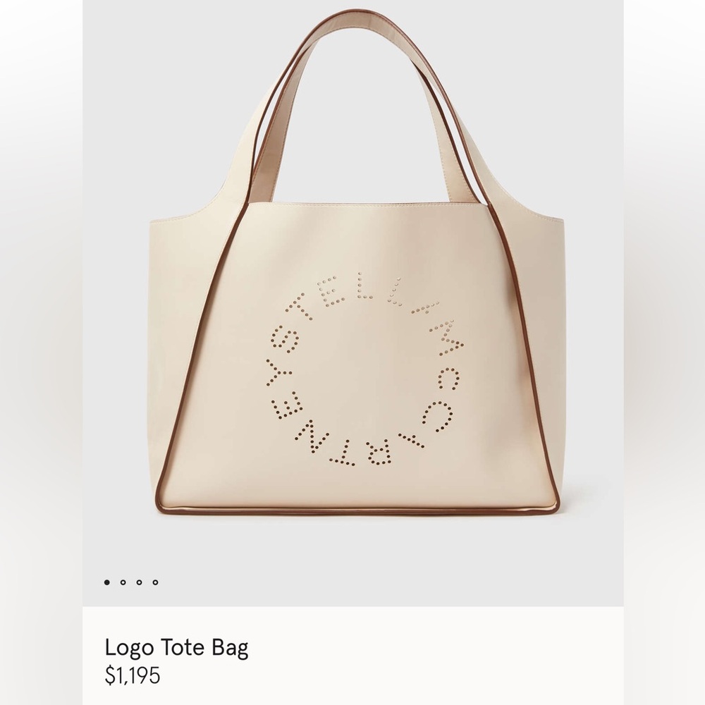 Stella McCartney Logo Tote Bag - Picture 1 of 11